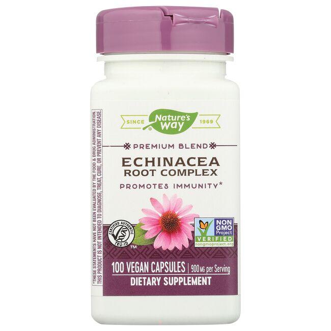 Natures Way Echinacea Root Complex Vitamin | 450 mg | 100 Vegan Caps | Herbs and Supplements