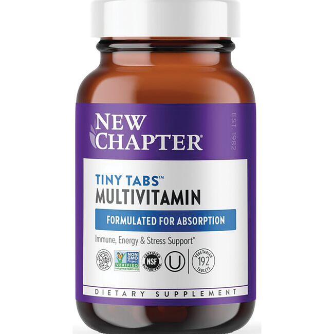 New Chapter Tiny Tabs Multivitamin | 192 Veg Tabs