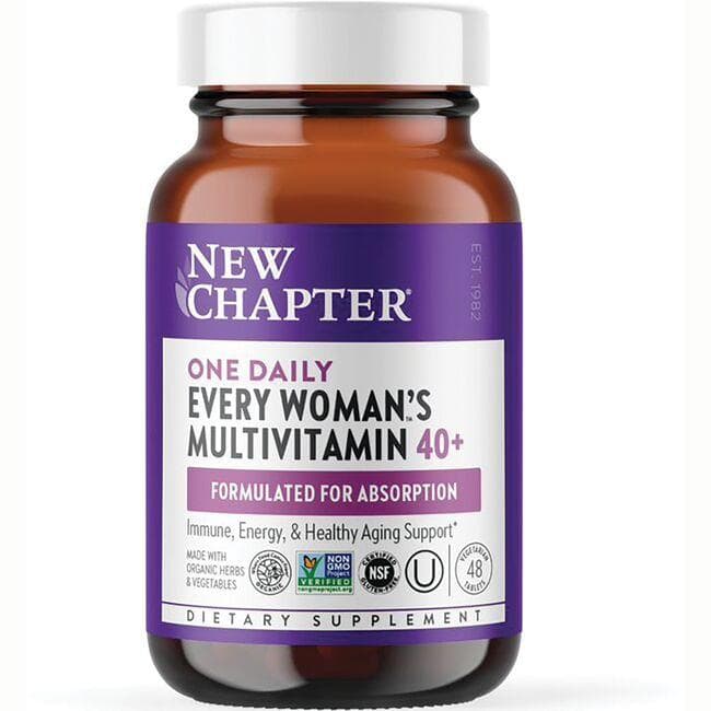 New Chapter One Daily Every Womans Multivitamin 40+ | 48 Veg Tabs