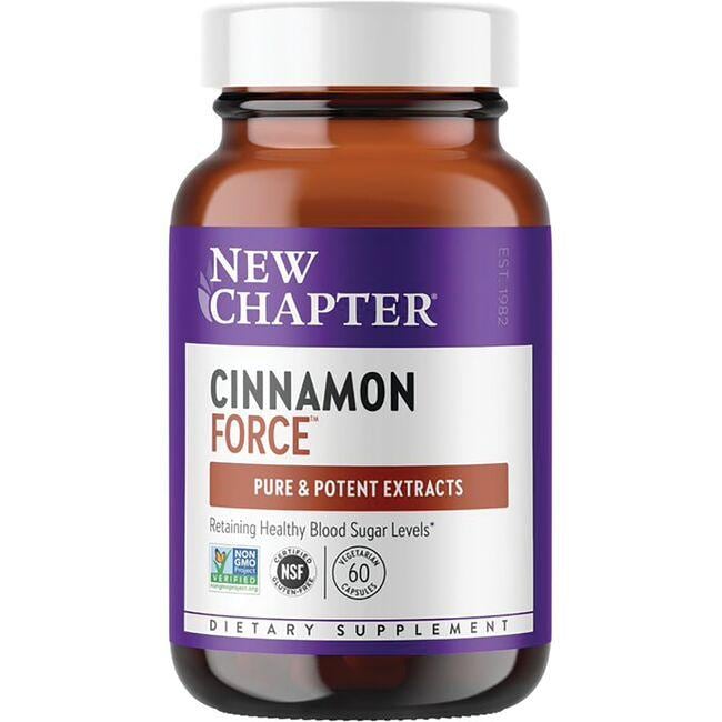 New Chapter Cinnamon Force Vitamin | 60 Veg Caps