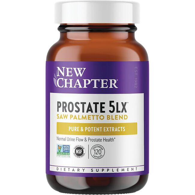 New Chapter Prostate 5Lx Saw Palmetto Blend Vitamin | 120 Veg Caps