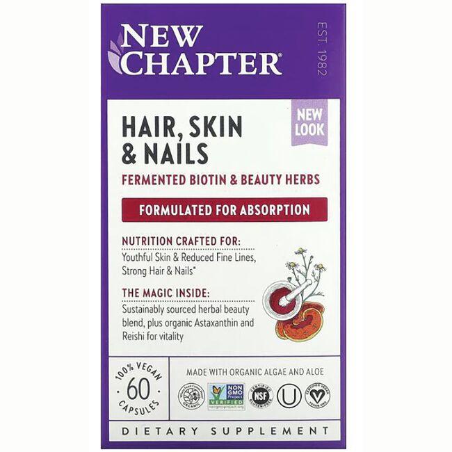 New Chapter Hair, Skin & Nails Vitamin 60 Vegan Caps