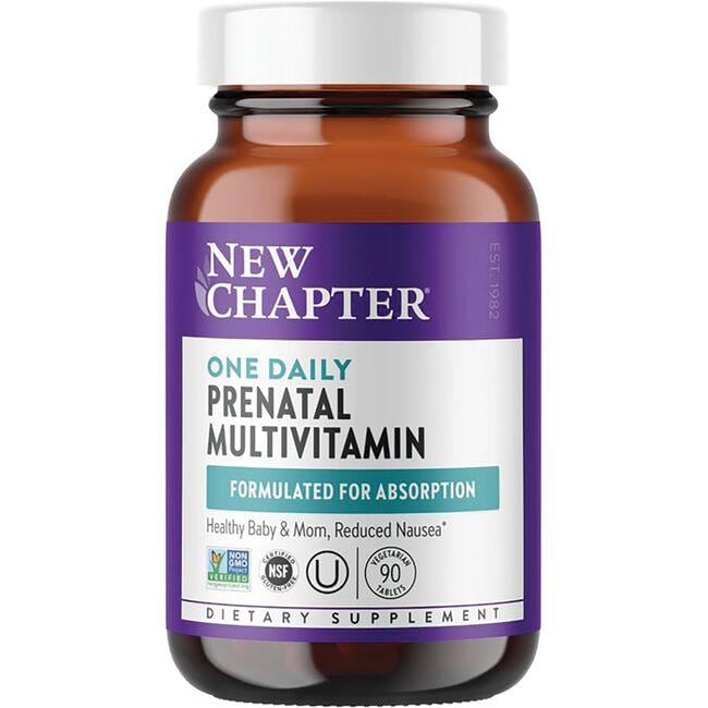 New Chapter One Daily Prenatal Multivitamin 90 Veg Tabs