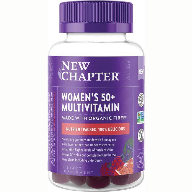 New Chapter Womens 50+ Multivitamin | 90 Gummies