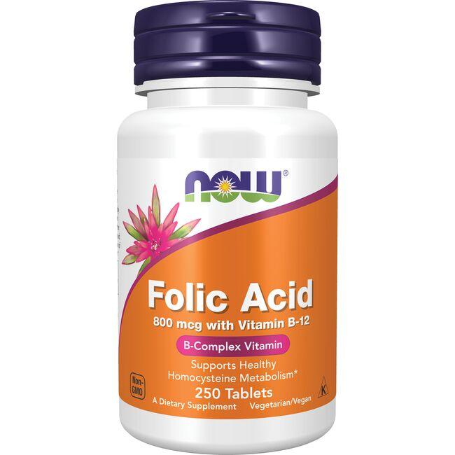 Folic Acid 800 mcg with Vitamin B-12