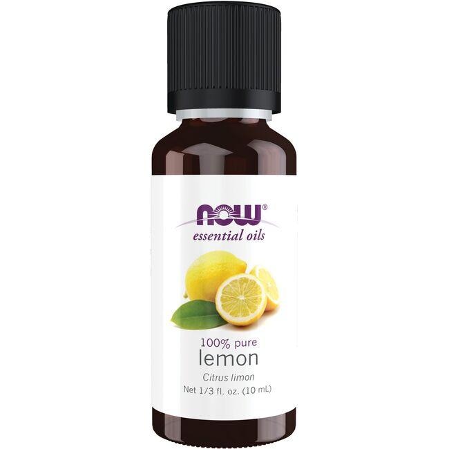 NOW Foods Lemon Oil 1 fl oz Liquid Essential Oils