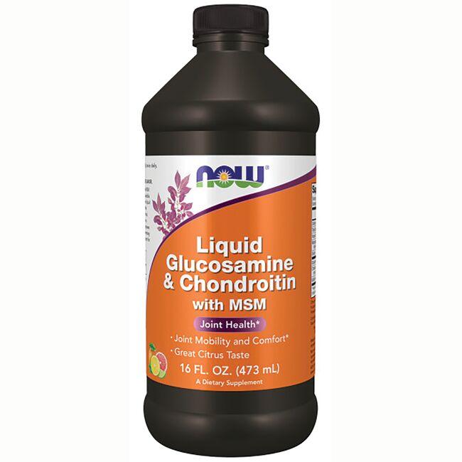 Liquid Glucosamine & Chondroitin with MSM - Citrus