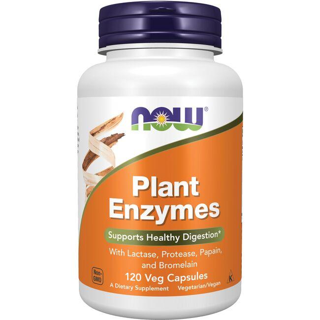 NOW Foods Plant Enzymes Supplement Vitamin | 120 Veg Caps