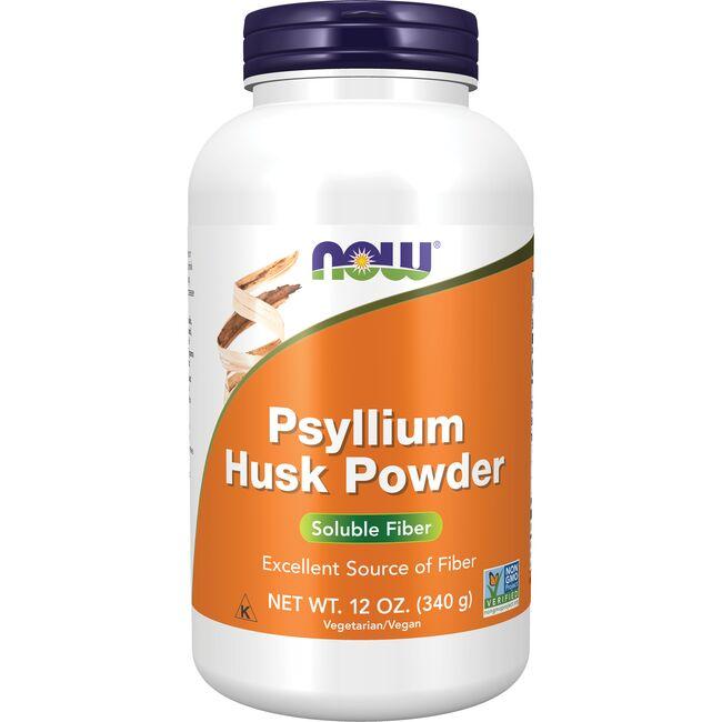 NOW Foods Psyllium Husk Powder | 12 oz Powder