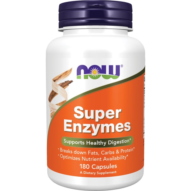 NOW Foods Super Enzymes 180 капсул