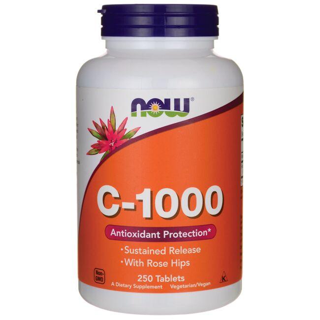 NOW Foods C-1000 1,000 mg 250 Tabs Ultimate Sup