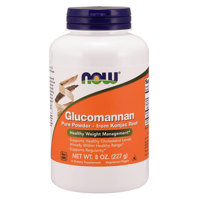 NOW Foods Glucomannan Powder 8 унций Pwdr