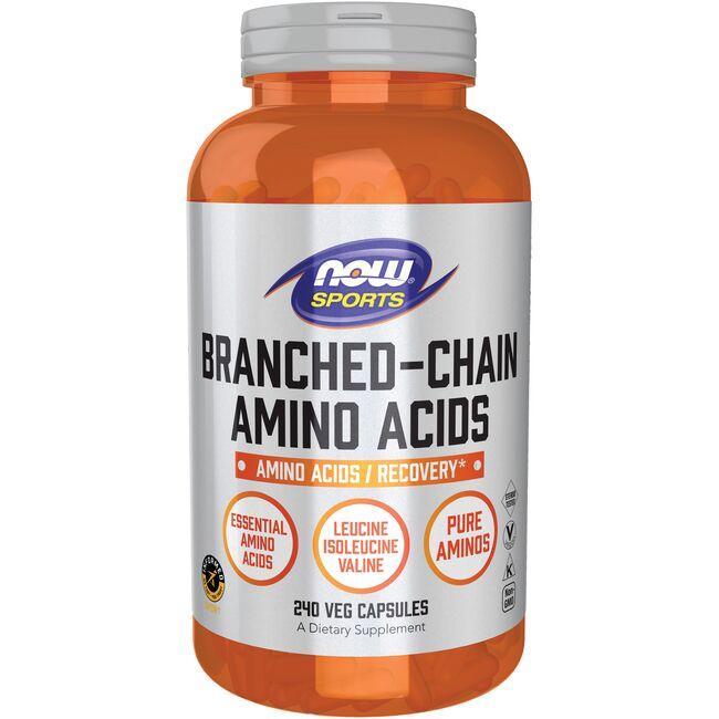 NOW Foods Branched Chain Amino Acids Supplement Vitamin 240 Caps