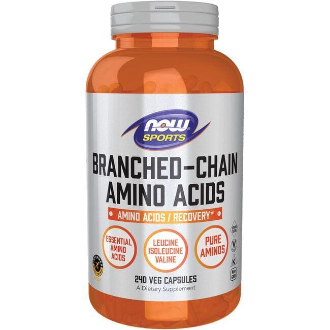 NOW Foods Branched Chain Amino Acids Supplement Vitamin | 240 Caps