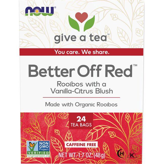 Better Off Red Tea Rooibos with Vanilla-Citrus Blush