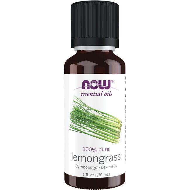 NOW Foods 100% Pure Lemongrass | 1 fl oz Liquid | Essential Oils