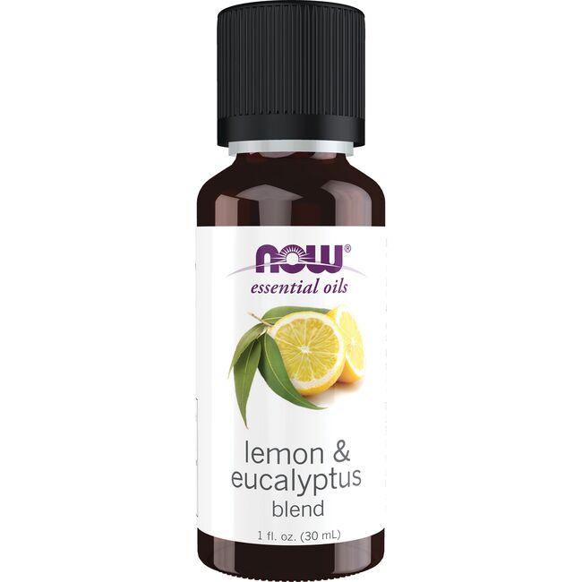 NOW Foods Lemon & Eucalyptus Blend 1 fl oz Liquid Essential Oils