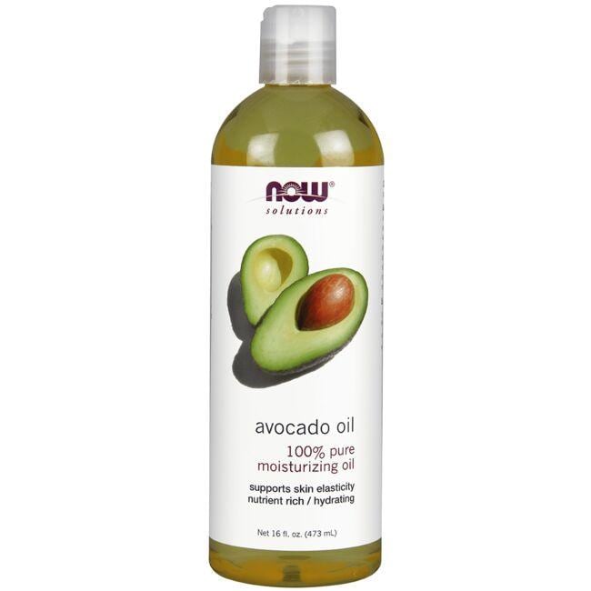 NOW Foods Avocado Oil 100% Pure Moisturizing | 16 fl oz Liquid