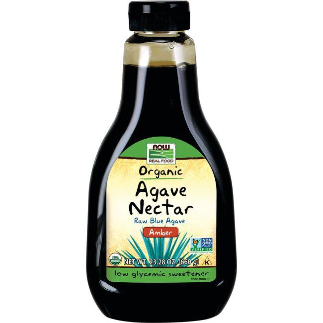 NOW Foods Organic Agave Nectar - Amber | 23.28 oz Liquid