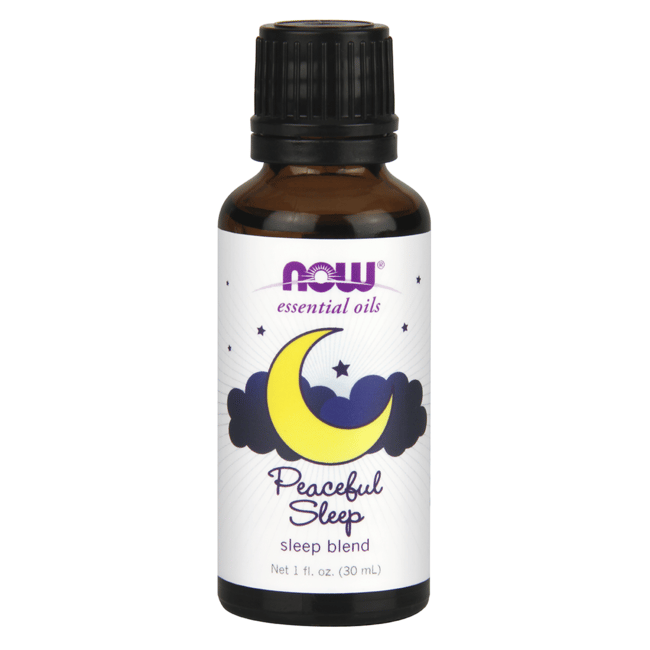NOW Foods Essential Oils Peaceful Sleep Sleep Blend 1 fl oz (30 mL