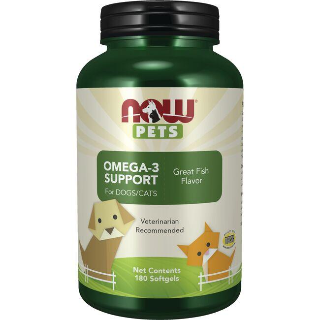 NOW Pets Omega-3 Support For Dogs/Cats