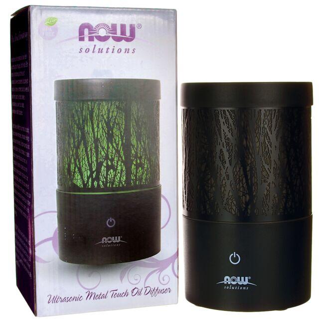 NOW Foods Ultrasonic Metal Touch Oil Diffuser 1 Unit