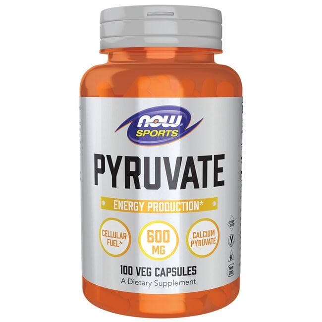 NOW Foods Pyruvate 600 mg 100 Veg Caps - Swanson®