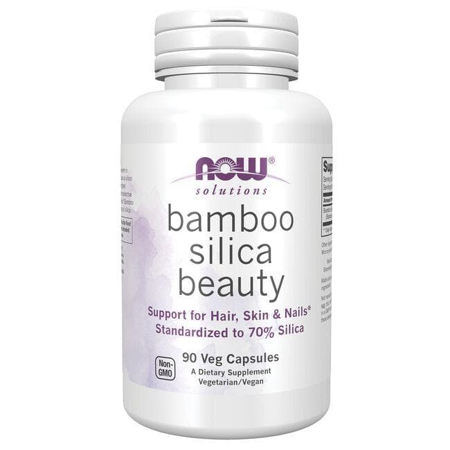 NOW Foods Bamboo Silica Beauty Vitamin | 90 Veg Caps