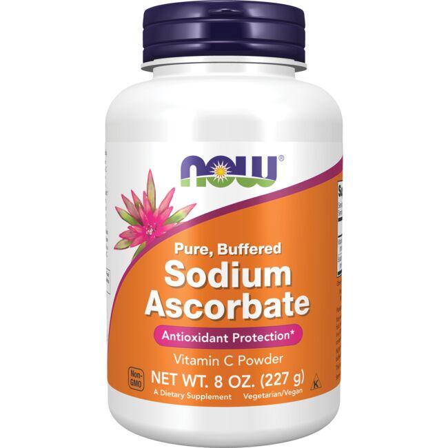 NOW Foods Sodium Ascorbate Vitamin 8 oz Powder Vitamin C