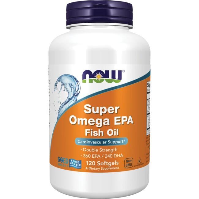 NOW Foods Double Strength Super Omega Epa Supplement Vitamin 120 Soft Gels