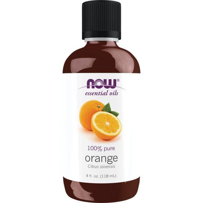 NOW Foods Orange Oil 4 fl oz Liquid Essential Oils