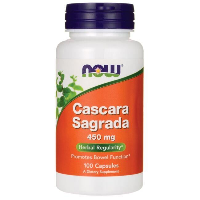 NOW Foods Cascara Sagrada Vitamin 450 mg 100 Caps