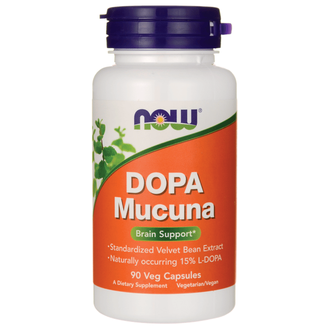 NOW Foods DOPA Mucuna 90 Veg Caps - Swanson Health Products