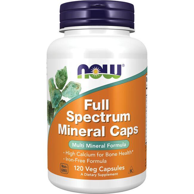 NOW Foods Full Spectrum Mineral Caps Vitamin | 120 Veg Caps