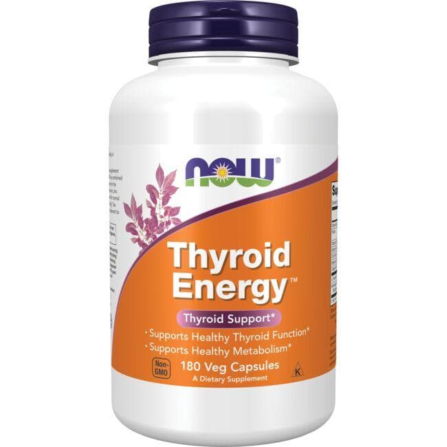 NOW Foods Thyroid Energy Vitamin | 180 Veg Caps