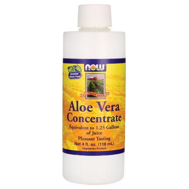 NOW Foods Aloe Vera Concentrate | 4 fl oz Liquid
