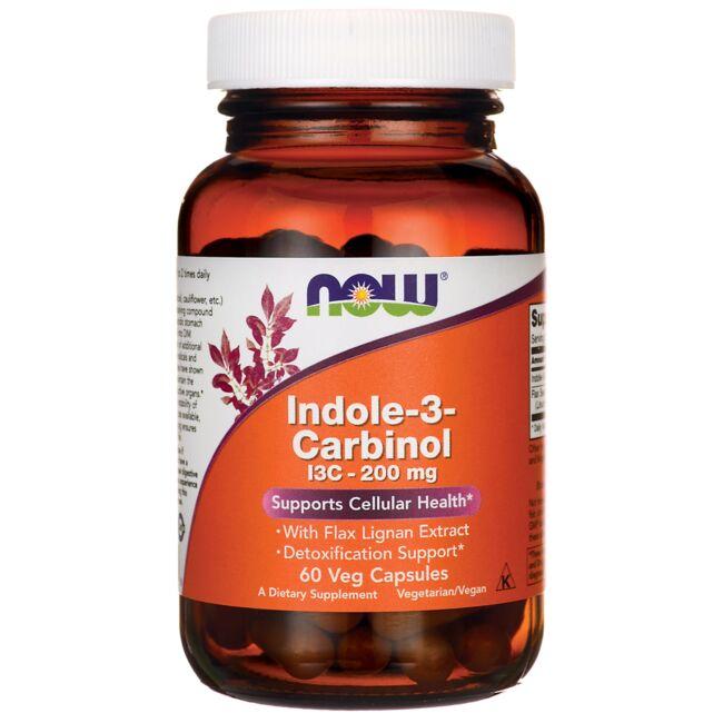 NOW Foods Indole-3-Carbinol Vitamin 60 Veg Caps