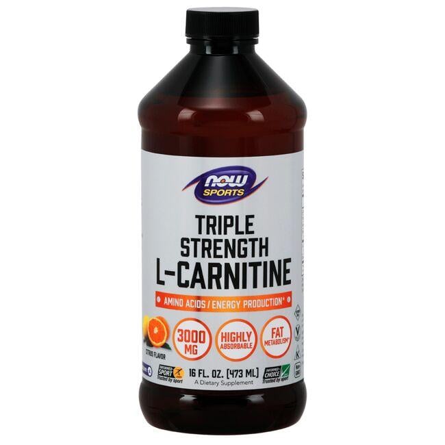 Triple Strength L-Carnitine - Citrus