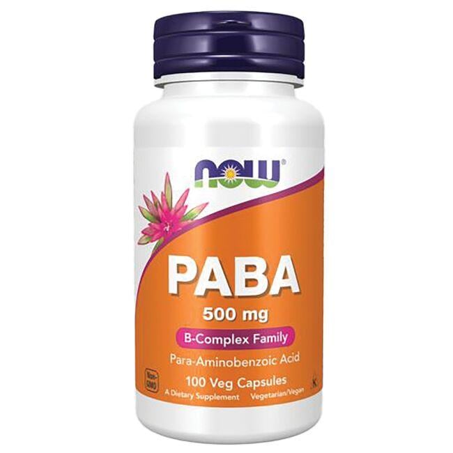 NOW Foods Paba Vitamin 500 mg 100 Caps