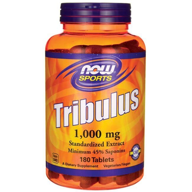 180 Tablets Now Foods 1,000 mg Sports Tribulus 