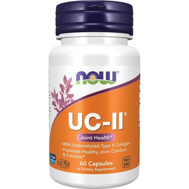 NOW Foods Uc-Ii Supplement Vitamin | 40 mg | 60 Veg Caps