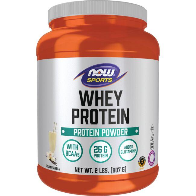 NOW Foods Whey Protein - Natural Vanilla Vitamin 2 lbs Powder