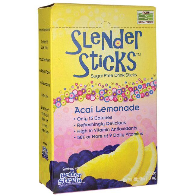 Slender Sticks Sugar Free Drink Sticks - Acai Lemonade