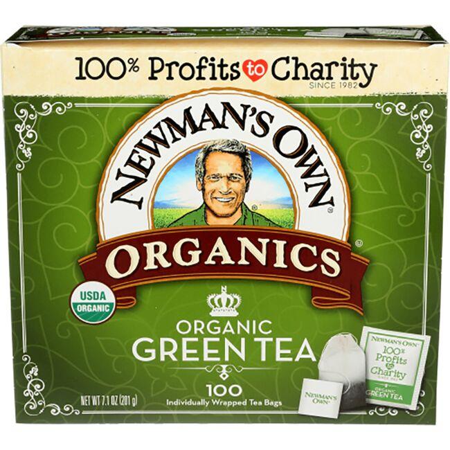 Newmans Own Organics Green Tea | 100 Bags