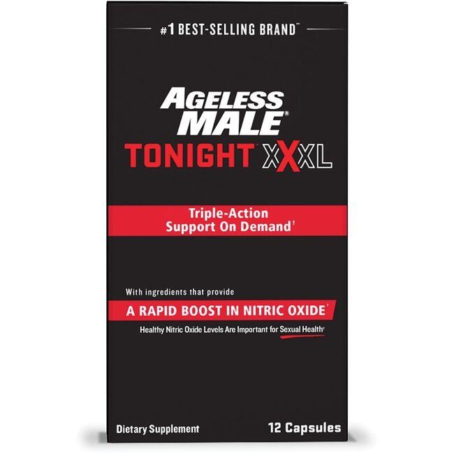 New Vitality Ageless Male Tonight Xxxl Supplement Vitamin | 12 Caps