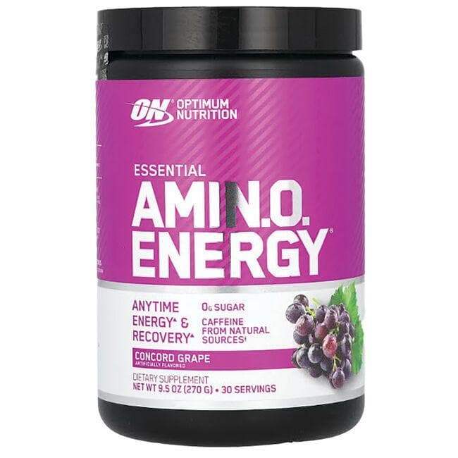 Optimum Nutrition Essential Amino Energy Concord Grape Vitamin | .6 lb Powder