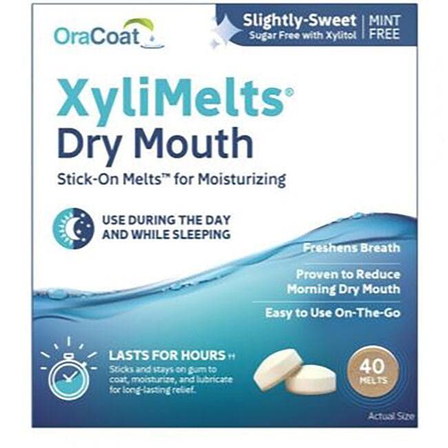 XyliMelts for Dry Mouth - Slightly Sweet