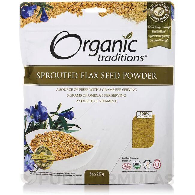 Organic Sprouted Flax Seed Powder