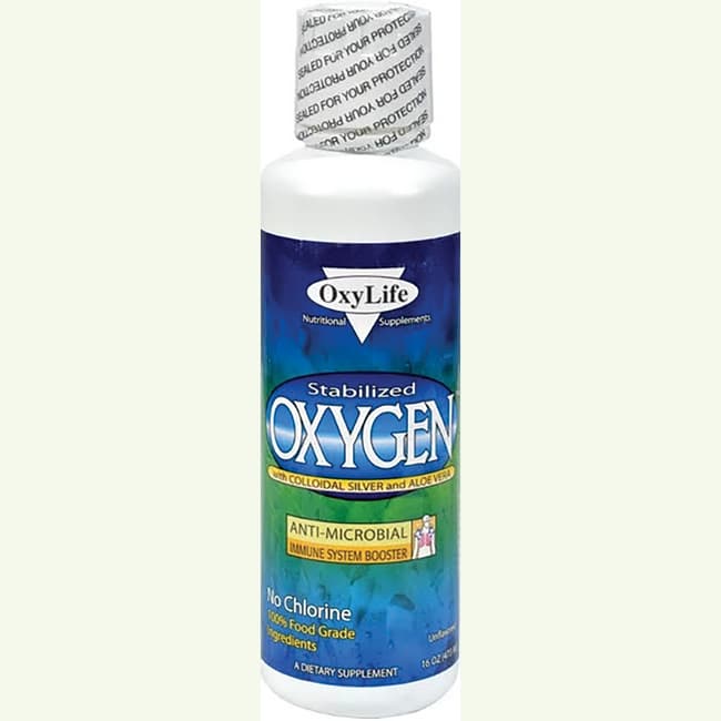 OxyLife Stabilized Oxygen Unflavored 16 fl oz (473 mL) Liquid