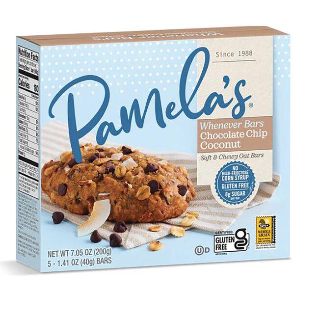 Pamelas Products Whenever Bars - Oat Chocolate Chip Coconut 5 Bars